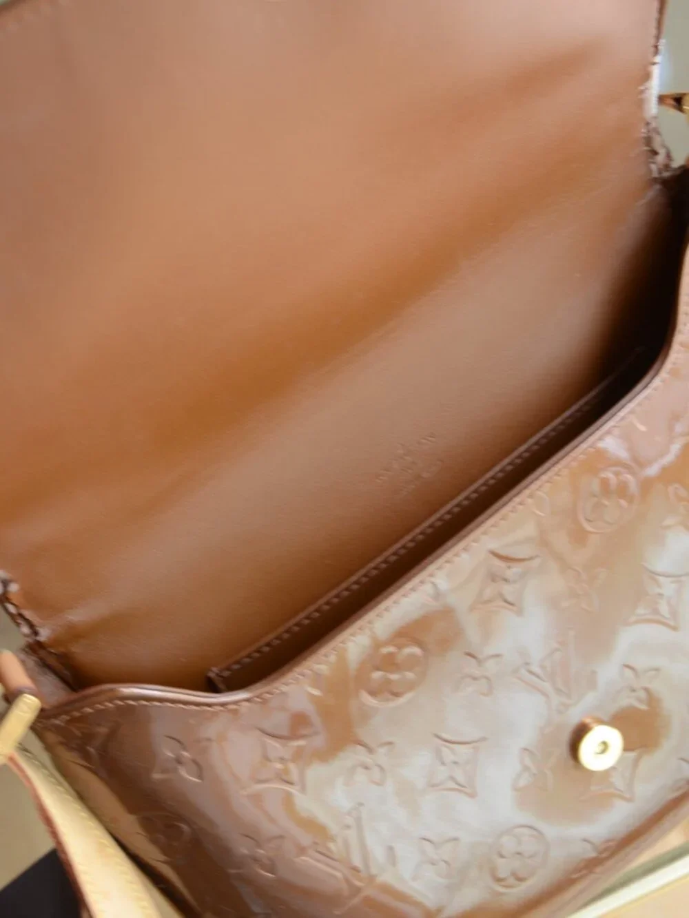 Louis Vuitton Vernis Thompson Street Bronze